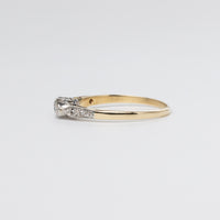 Dainty Trilogy Diamond Ring