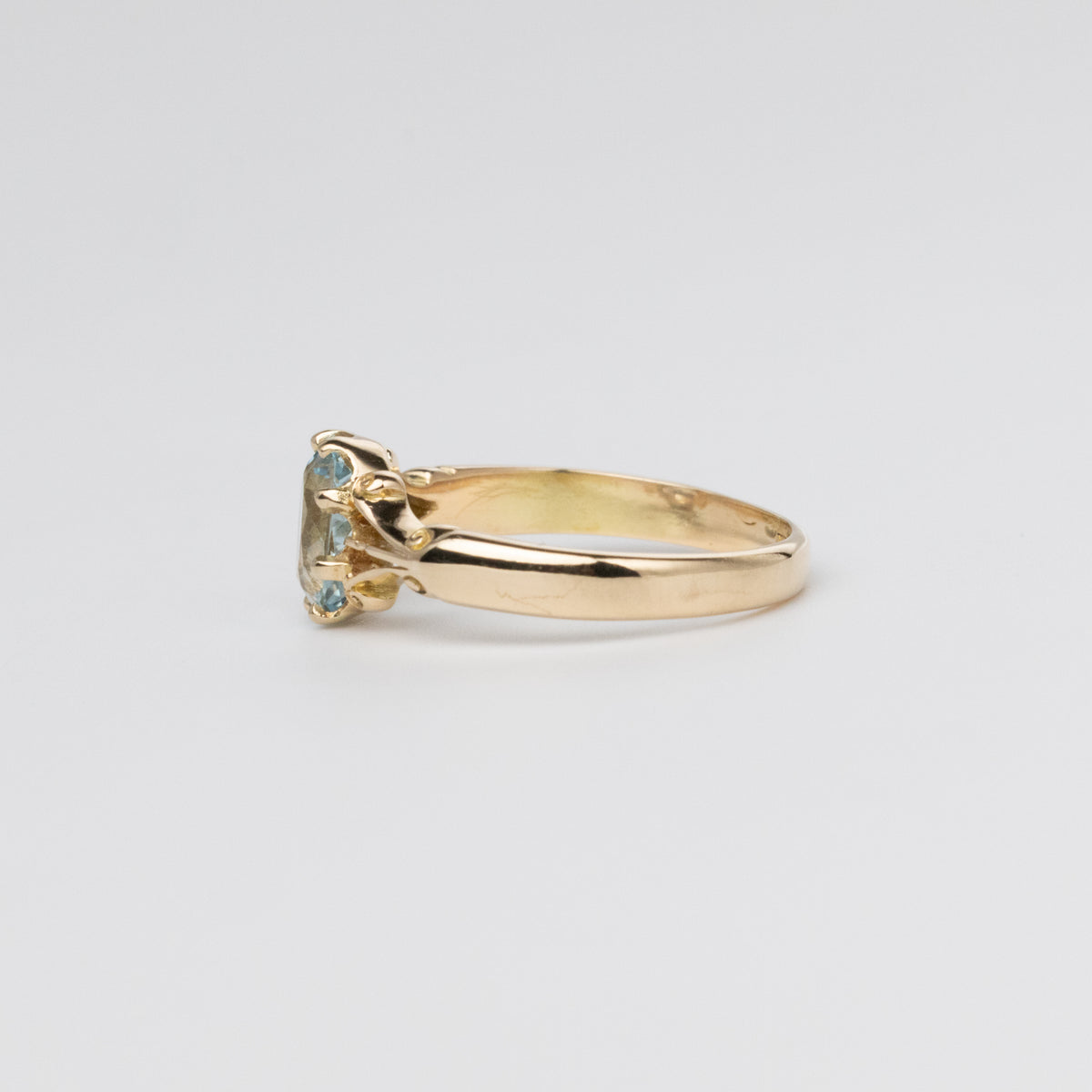 Antique Aquamarine Ring