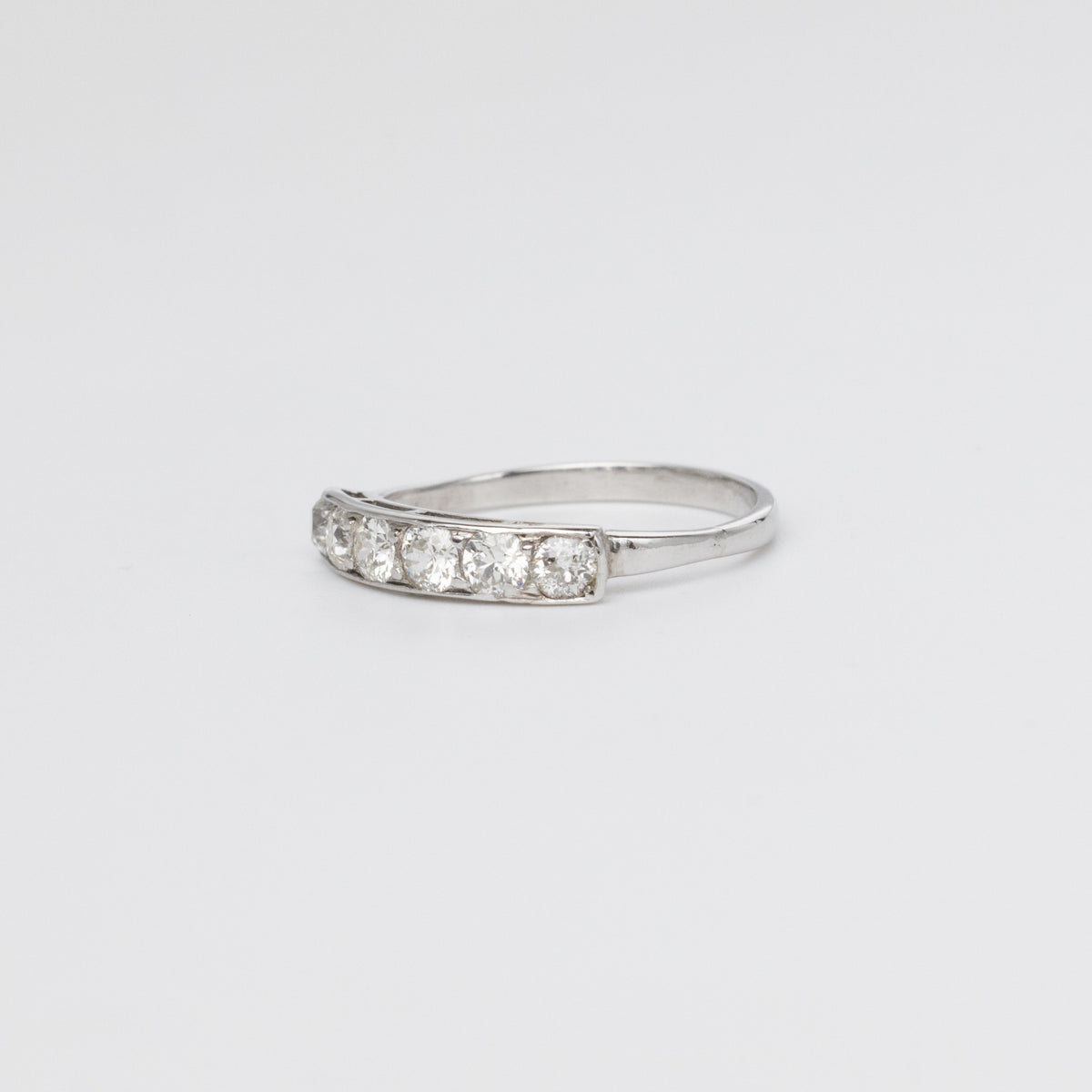 Old-Cut Diamond Eternity Ring