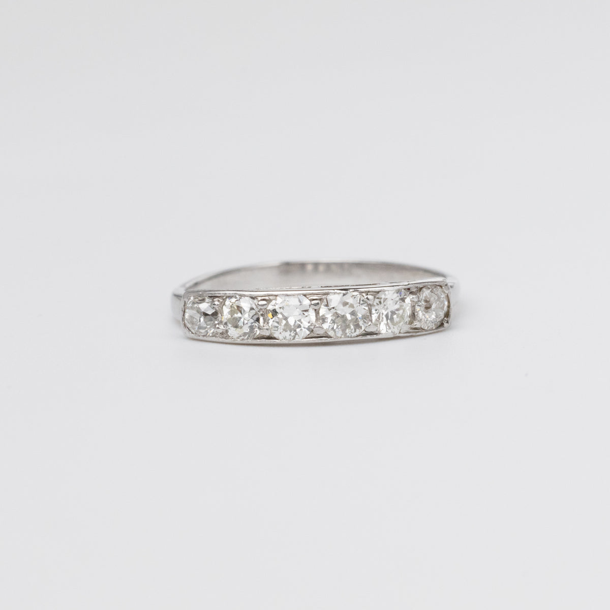 Old-Cut Diamond Eternity Ring