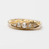 Vintage 18K Old Cut Diamond Ring