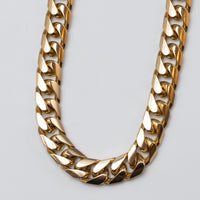9K Cuban Curb Chain