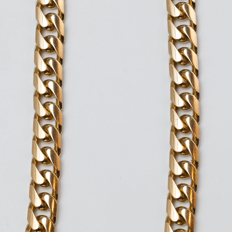 9K Cuban Curb Chain