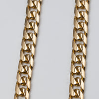 9K Cuban Curb Chain