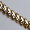 Cuban Curb Chain close up chain