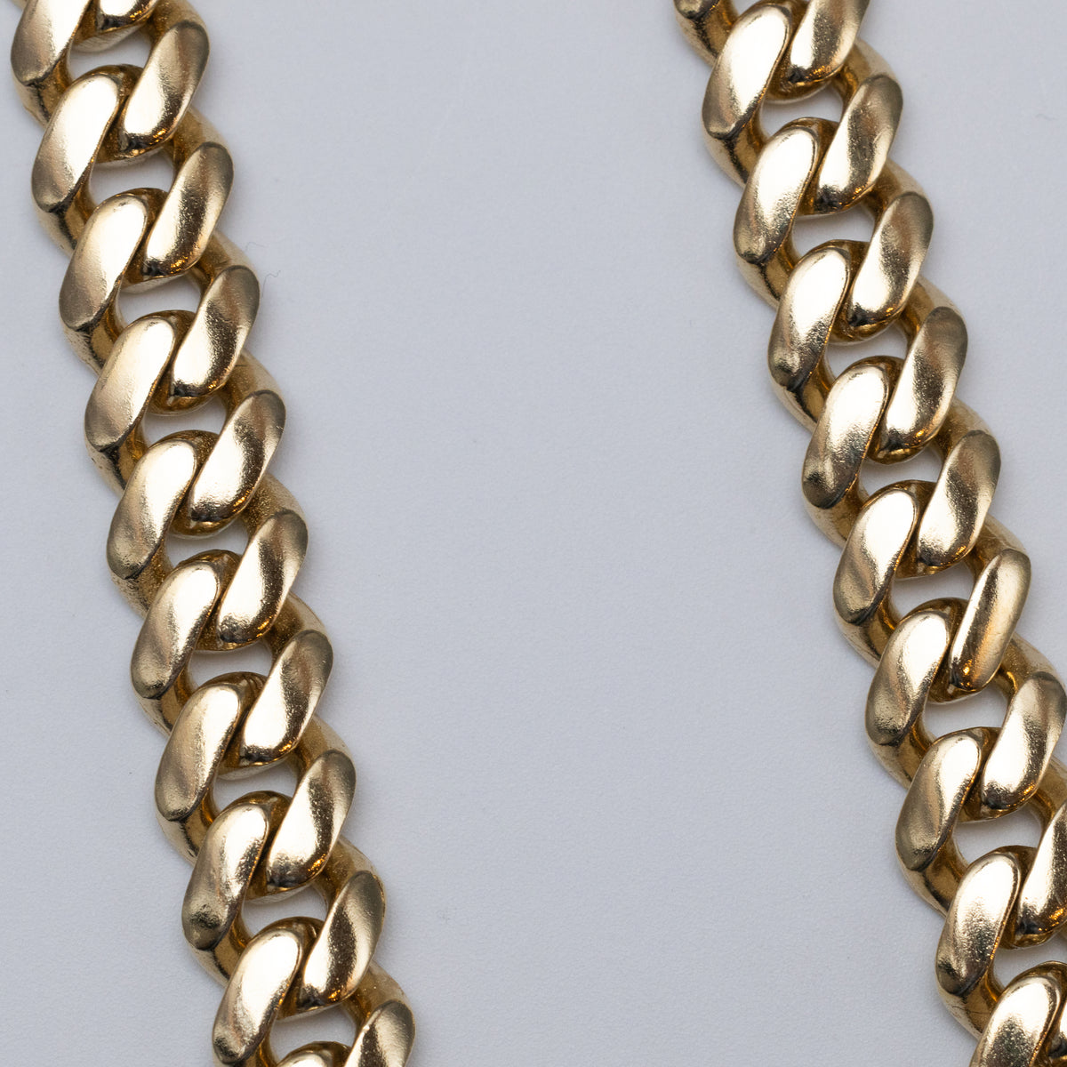 Cuban Curb Chain two chain shots