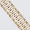 9K Gold Gate Style Bracelet