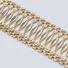 9K Gold Gate Style Bracelet