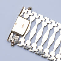 9K Gold Gate Style Bracelet