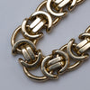 9K Gold Byzantine Bracelet