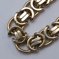 9K Gold Byzantine Bracelet