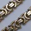 9K Gold Byzantine Bracelet
