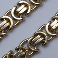 9K Gold Byzantine Bracelet