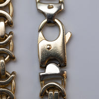 9K Gold Byzantine Bracelet