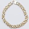 9K Gold Byzantine Bracelet