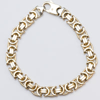 9K Gold Byzantine Bracelet