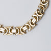 9K Gold Byzantine Bracelet