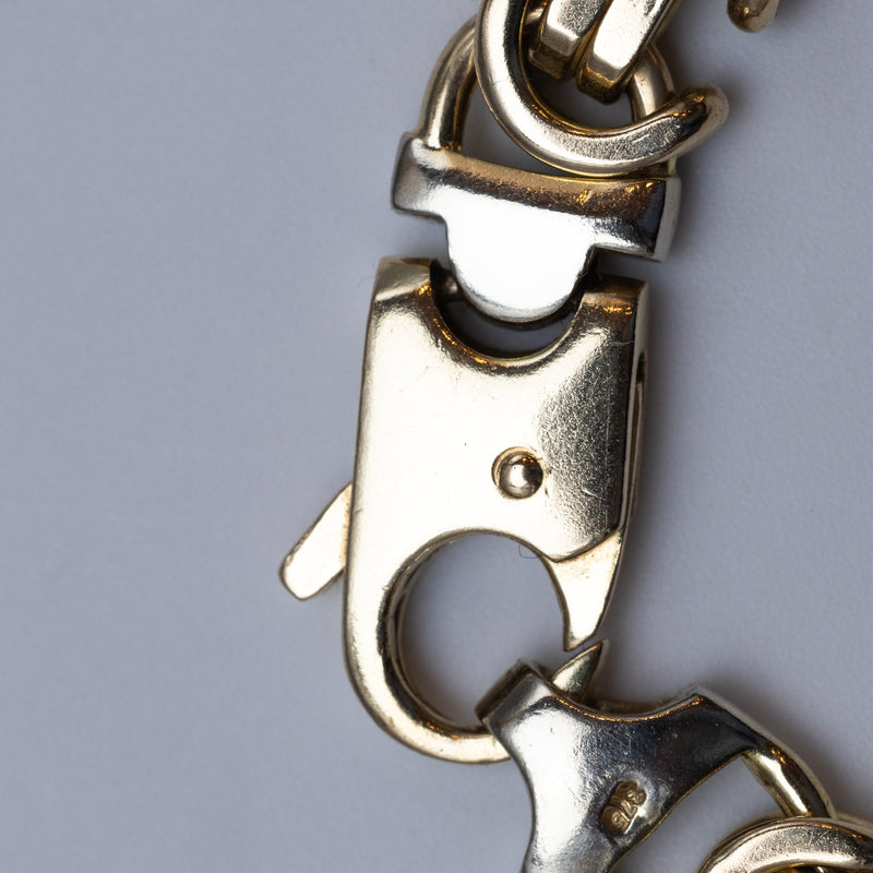 9K Gold Byzantine Bracelet