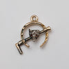 Victorian Diamond Riding Charm