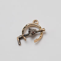 Victorian Diamond Riding Charm