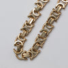 9K Gold Byzantine Bracelet