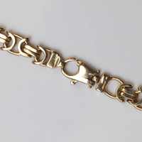 9K Gold Byzantine Bracelet