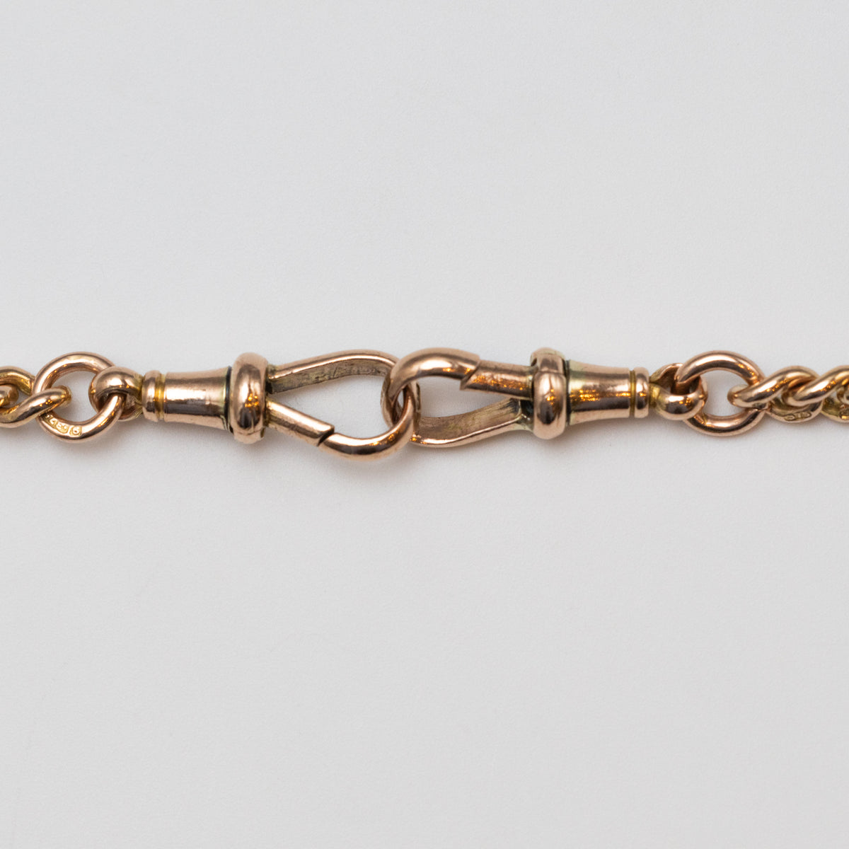 9K Gold Albert Chain