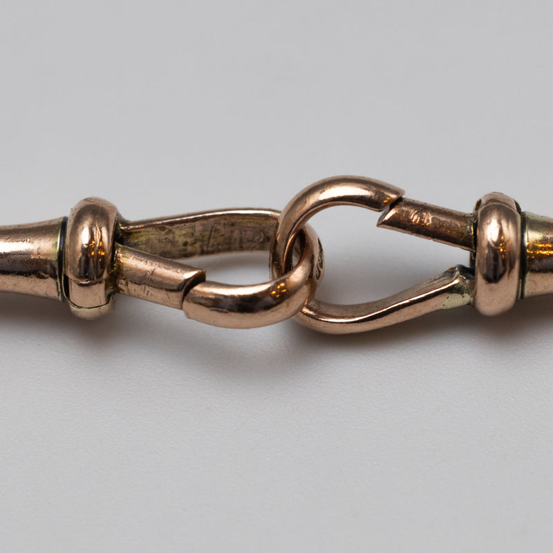 9K Gold Albert Chain