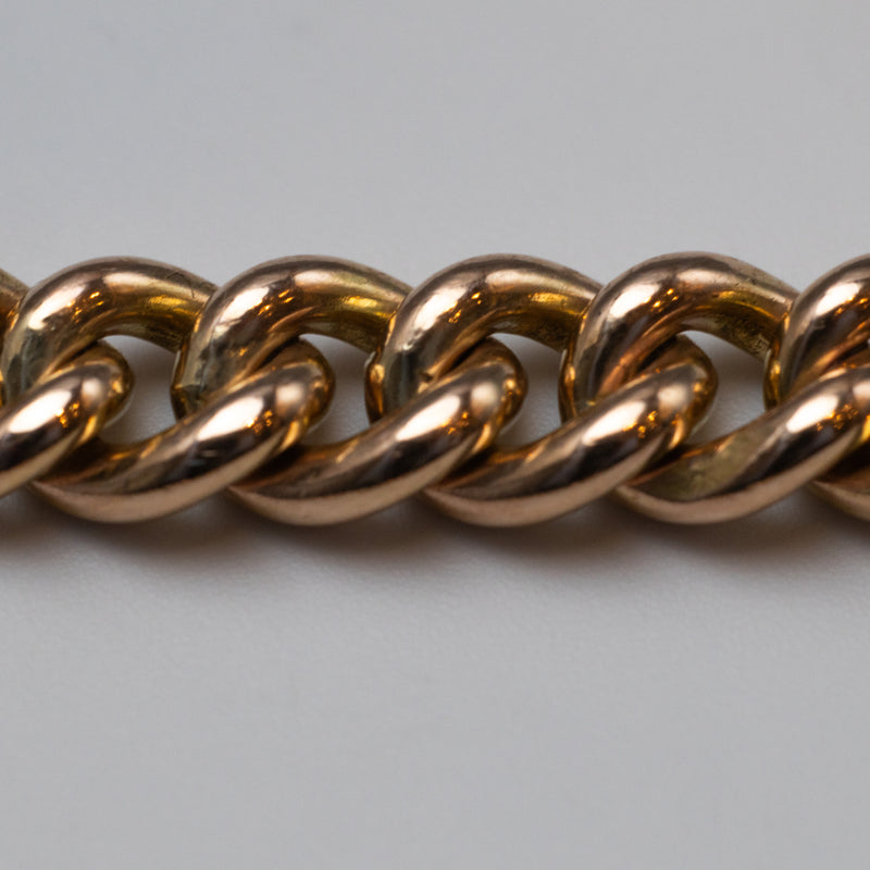 9K Gold Albert Chain