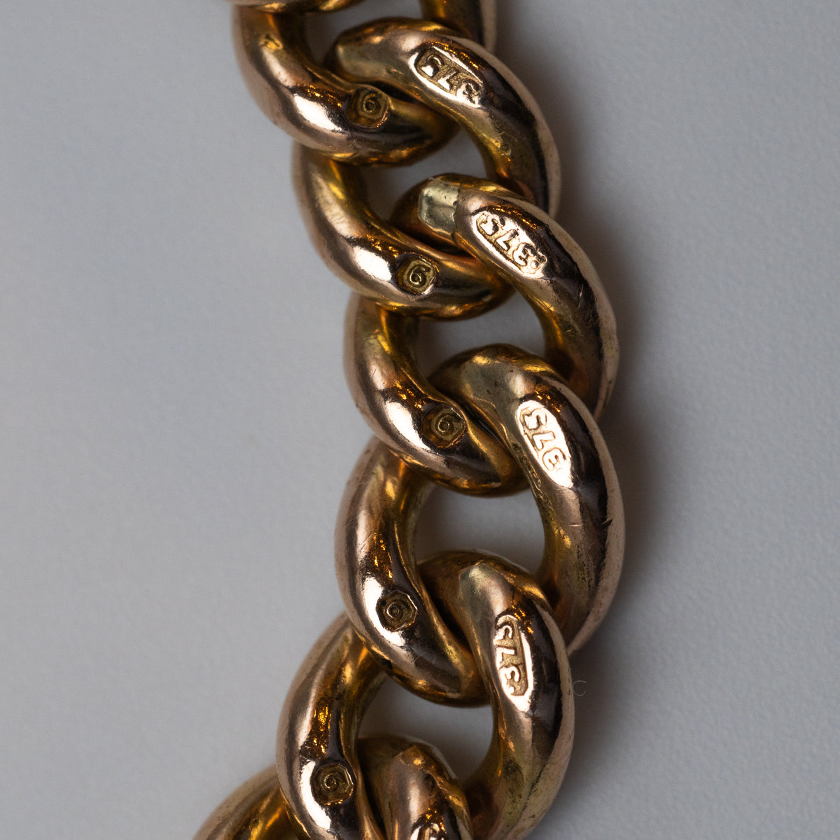 9K Gold Albert Chain