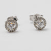 diamond halo front