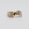 Vintage Channel Set Diamond Ring