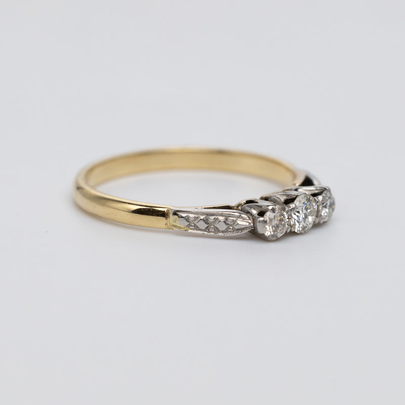Trilogy Diamond Ring