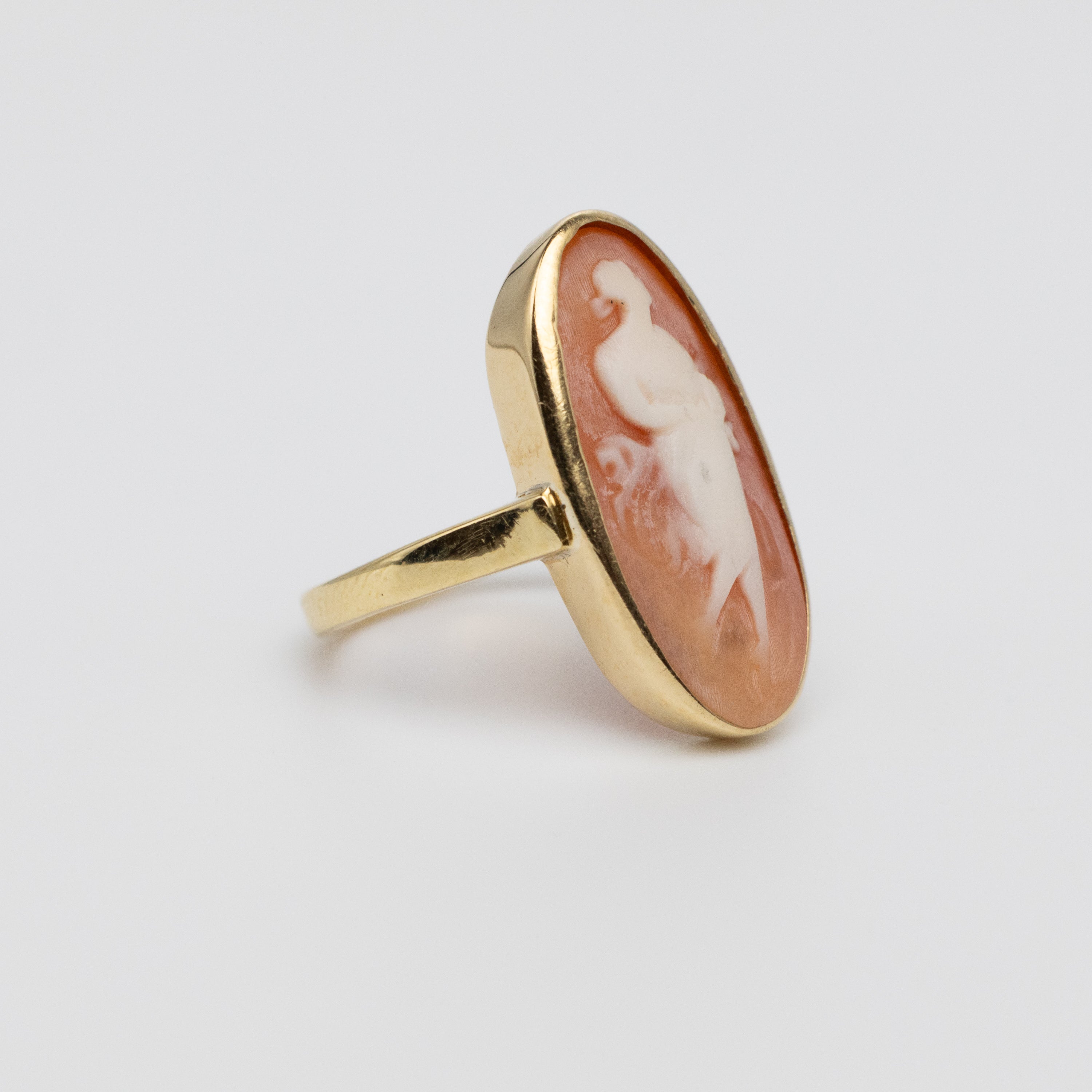 Vintage Oval Cameo Ring – Edwardsjewellerslondon