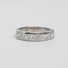 Contemporary 1.05 Carat Princess Cut Diamond Channel Set Ring