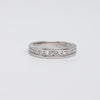 Contemporary Diamond Channel Set Eternity Ring