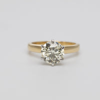 IGI Certified Natural 2.01 Carat Diamond Engagement Ring