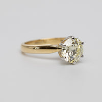 IGI Certified Natural 2.01 Carat Diamond Engagement Ring