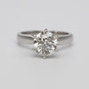 EGL Certified Natural 2.03 Carat Engagement Ring