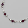 Cabochon Ruby And Diamond Bracelet