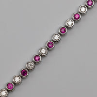 Ruby And Diamond 1.08 Carat Bracelet
