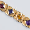Retro Multicoloured 14K Bracelet