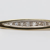 Art Deco Old-Cut Diamond Brooch
