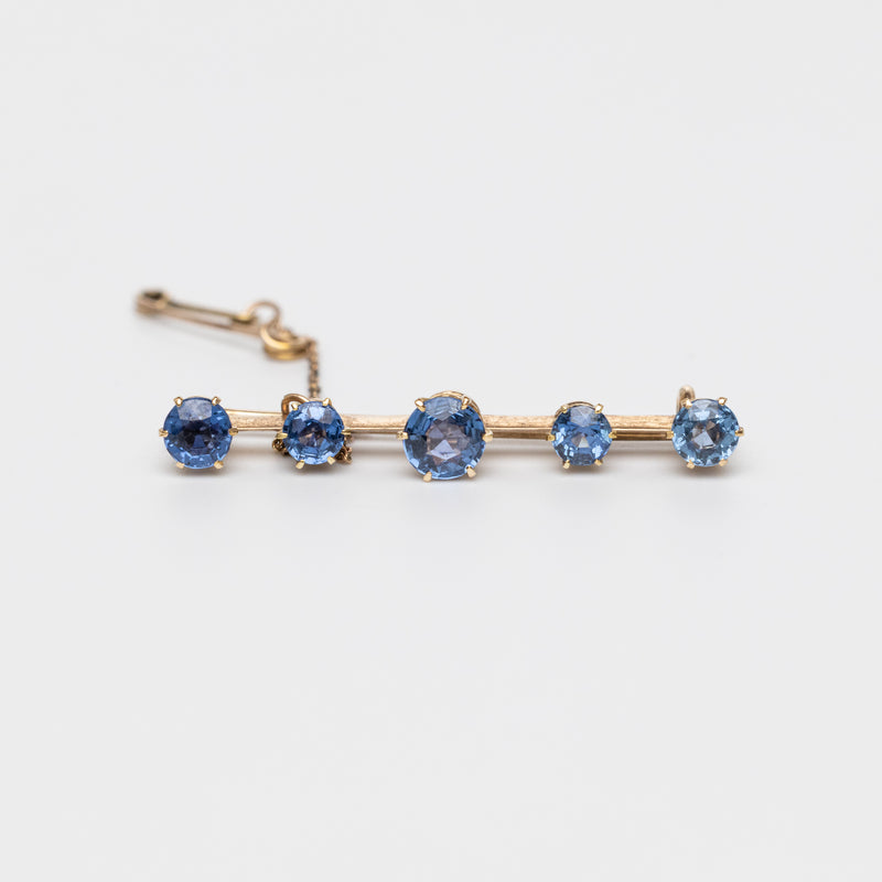 Edwardian Sapphire Brooch