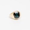 A Gorgeous 4 Carat Sapphire Ring