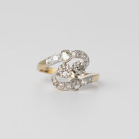 Edwardian Bypass Diamond Ring