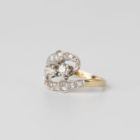 Edwardian Bypass Diamond Ring